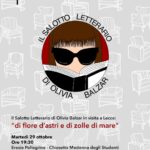 Il Salotto Letterario di Olivia Balzar sbarca a Lecce: parole e musica per una serata unica