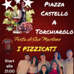 “I Pizzicati” in Piazza Castello a Torchiarolo per la Festa di San Martino